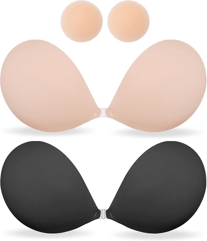 Women's Seamless Invisible Silicone Adhesive Bra