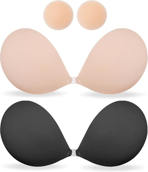 Women's Seamless Invisible Silicone Adhesive Bra